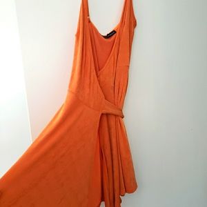 NEW naked wardrobe 🍊 wrap dress, small